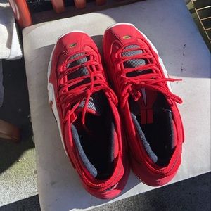 University red nike air max penny’s
